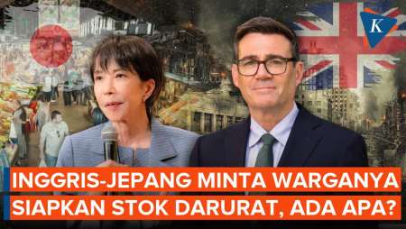 Inggris hingga Jepang Minta Warganya Siapkan Stok Darurat, Apa yang Sebenarnya Terjadi?