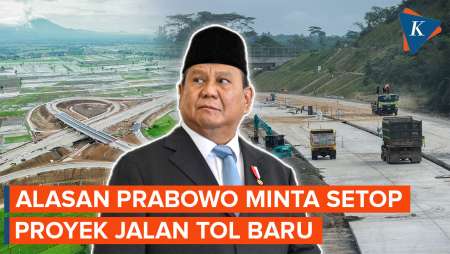 Terungkap! Alasan Prabowo Minta Setop Pembangunan Proyek Tol Baru