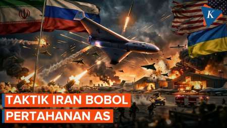 Iran "Contek" Taktik Ukraina Cara Tembus Pertahanan AS