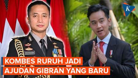 2 Kali Jadi Kapolres-Kapolresta, Kombes Ruruh Kini Jadi Ajudan Gibran