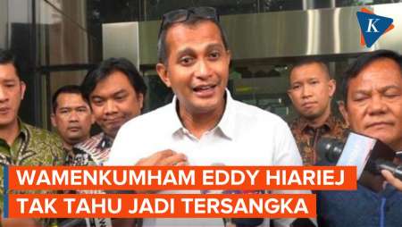 Kemenkumham: Eddy Hiariej Tidak Tahu Terkait Penetapan Tersangka