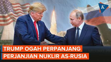 Trump Tolak Seruan Putin Untuk Perpanjang Perjanjian Nuklir AS-Rusia