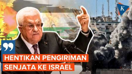 Pidato di PBB, Presiden Palestina Minta AS Setop Kirim Senjata ke Israel