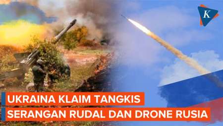 Serangan Besar-besaran Rusia, Ukraina Klaim Jatuhkan Puluhan Rudal dan Drone