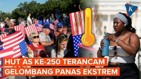 Gelombang Panas Ancam HUT Ke-250 AS, Suhu Tembus 46 Derajat Celsius