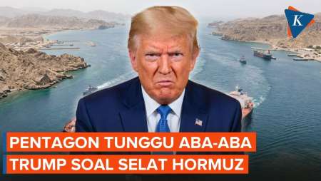 Potensi Perang Di Selat Hormuz, Pentagon: Kami Tunggu Perintah Trump