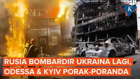 Putin Makin Agresif, Ukraina Membara Dihujani Rudal Rusia
