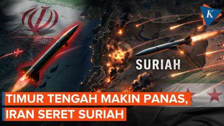 Suriah Diserang, Eskalasi Perang Iran-AS Makin Luas