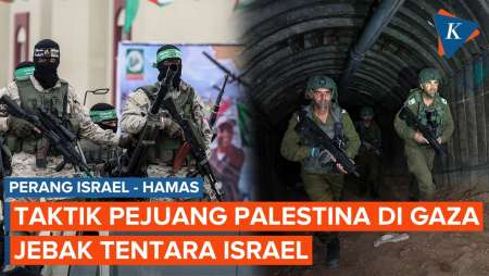 Taktik Canggih Pejuang Palestina dalam Pertempuran Melawan Israel di Gaza