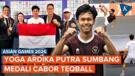 Sejarah Tercipta! Yoga Persembahkan Medali Teqball Pertama Indonesia di Asian Games 2026