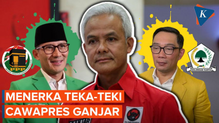 Cawapres Ganjar Masih Jadi Teka-teki