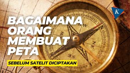 Bagaimana Orang Membuat Peta Sebelum Satelit Diciptakan