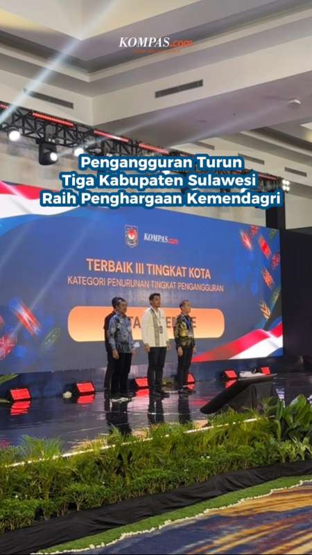 Pengangguran Turun, Tiga Kabupaten Sulawesi Raih Penghargaan Kemendagri