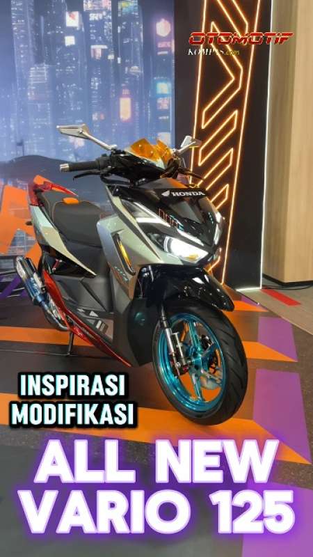 Inspirasi Modifikasi All New Honda Vario 125 Konsep Neo Sport Dan Cyber Street