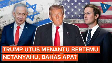 Trump Tiba-tiba Utus Menantunya Bertemu Netanyahu, Bahas Apa?