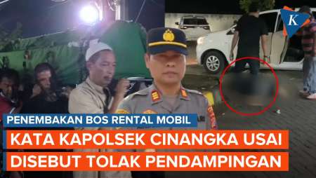 Kapolsek Cinangka Bantah Tolak Pendampingan Korban Penembakan Rest Area Tol Tangerang-Merak