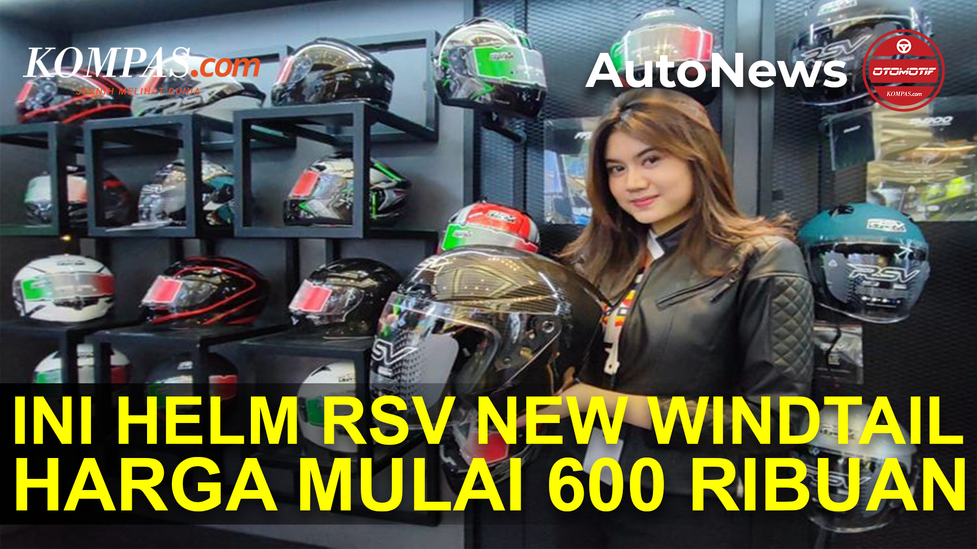 Helm RSV Luncurkan New Windtail, Harga Rp 600.000