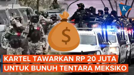 Kartel Jalisco Disebut Tawarkan Imbalan Rp 20 Juta untuk Bunuh Tentara Meksiko