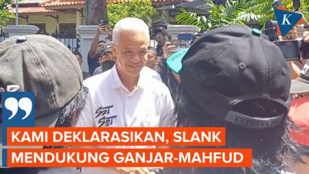 Slank Deklarasi Dukung Ganjar-Mahfud pada Pilpres 2024