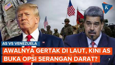 Trump Gertak Maduro: Awalnya Kepung Di Laut, Kini Buka Opsi Serangan Darat?