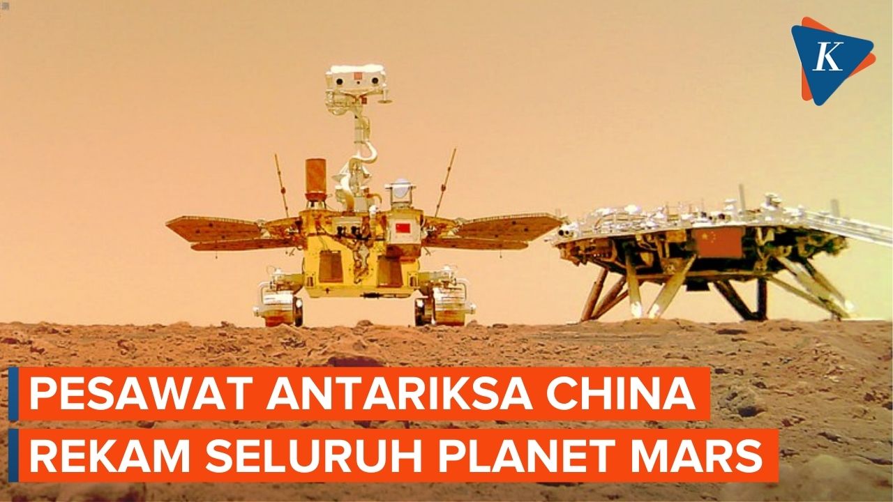 Pesawat Antariksa China Berhasil Rekam Gambar Seluruh Planet Mars