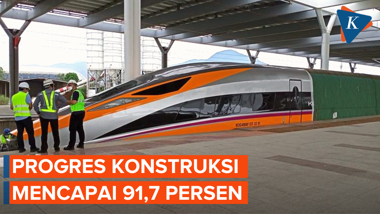 Pembangunan Kereta Cepat Jakarta-Bandung hingga Desember 2022 Capai 91,7 Persen