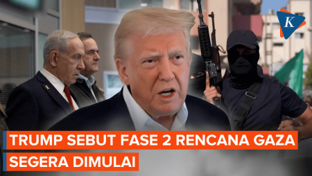 Trump Sebut Fase 2 Rencana Perdamaian Gaza Segera Dimulai