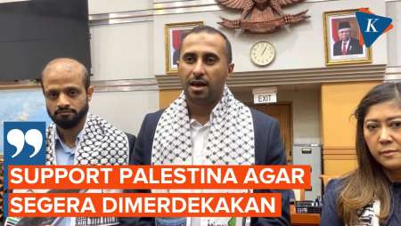 Temui Komisi I DPR, Ini Harapan Warga Palestina kepada Pemerintah Indonesia