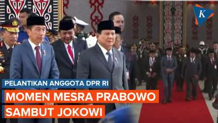 [FULL] Momen Jokowi dan Prabowo Hadiri Pelantikan Anggota DPR RI