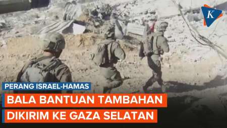 Israel Kirim “Bala Bantuan” ke Gaza Selatan Seiring Meluasnya Pertempuran