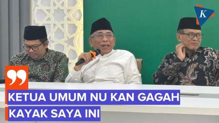 Jelang Muktamar NU, Gus Yahya Pede Calonkan Diri Kembali