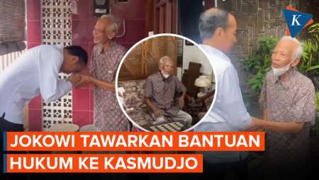 Jokowi Tawarkan Bantuan Hukum ke Kasmudjo Eks Dosen Pembingbing di UGM