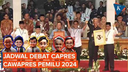 Debat Capres Pemilu 2024 Digelar 5 kali, Intip Jadwalnya