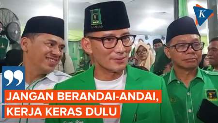 Beda dari Ahok, Sandiaga Sebut Tak Ada Target Jabatan Usai Pilpres 2024