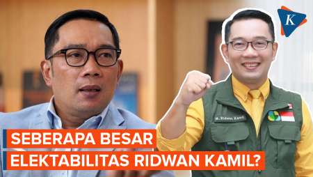 Menakar Elektabilitas Ridwan Kamil Jelang 2024, Layak Jadi Cawapres?