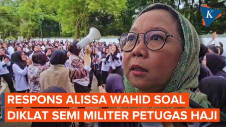 Alissa Wahid Soal Diklat Semi Militer Bagi Petugas Haji 2026