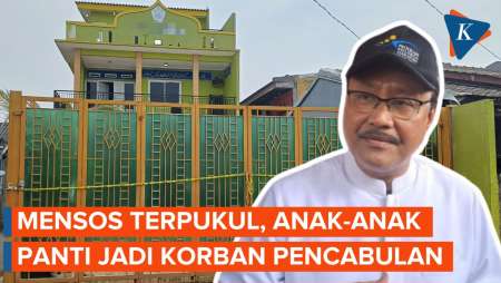 Datangi TKP, Mensos Mengaku Terpukul 7 Anak Panti Asuhan Dicabuli Pengurus Yayasan di Tangerang