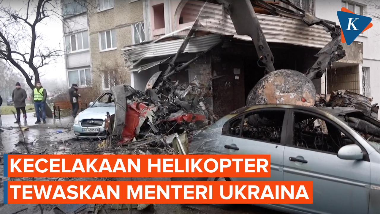 Zelensky Pastikan Selidiki Kecelakaan Helikopter yang Tewaskan Menterinya