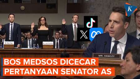 Bos Meta, X hingga Tiktok Dicecar Senator AS soal Eksplotasi Anak di Medsos