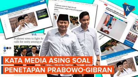 Sederet Media Asing Soroti Penetapan Prabowo-Gibran, Apa Saja?