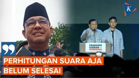 Respons Anies Saat Diajak Ikut Kabinet Pemerintahan Prabowo-Gibran