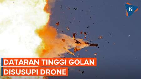 Media Israel: Drone Terdeteksi Menyusup Dataran Tinggi Golan, Sirene Dibunyikan