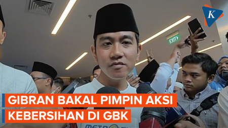 Gibran Bakal Pimpin Aksi Bersih-bersih GBK Usai Kampanye Akbar