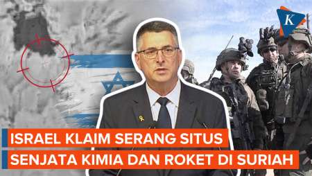 Israel Serang Situs yang Simpan Senjata Kimia dan Roket di Suriah