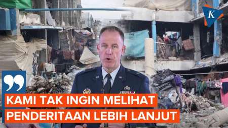 Pentagon: AS Tak Ingin Melihat Ada Penderitaan Lagi di Gaza