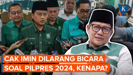 Mulai Hari Ini, PKB Larang Cak Imin Bicara soal Pilpres…