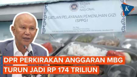 DPR Perkirakan Anggaran MBG 2027 Turun Jadi Rp 174 Triliun