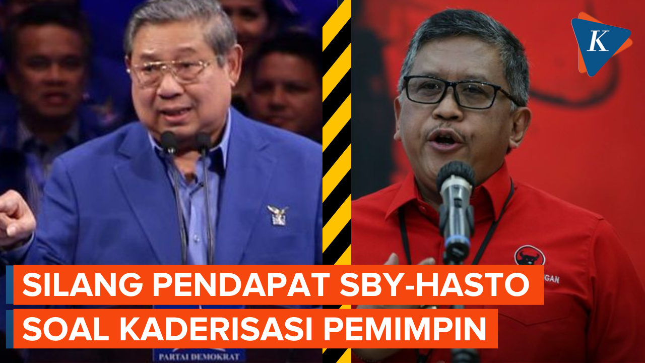 Beda Pendapat SBY dan Hasto soal Peran Negara Membentuk Pemimpin