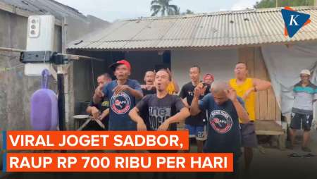 Viral Joget Sadbor di Tiktok, Bisa Dapat Saweran Rp 700 Ribu Per Hari