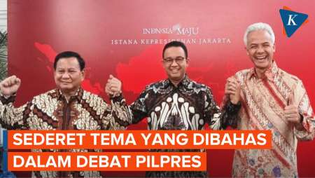 KPU Umumkan Tema 5 Debat Pilpres 2024: Ada HAM, Geopolitik hingga Kesejahteraan Sosial